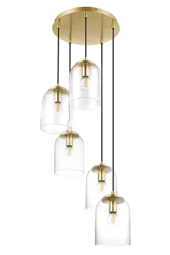 Suspension Thestias 5 ampoules E14 IP20