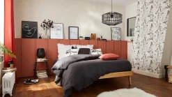 Suspension Wutai GoodHome noir 38cm IP20 E27