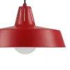 Suspension Yarra GoodHome E27 rouge mat