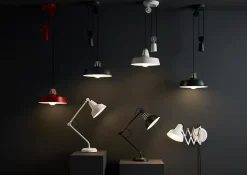 Suspension Yarra GoodHome E27 noir mat