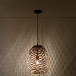 Suspension Yumei en bambou, diamètre 30 cm