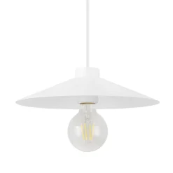 Suspension Zanbar GoodHome blanc IP20 E27