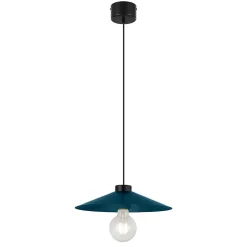 Suspension Zanbar GoodHome IP20 E27 bleu
