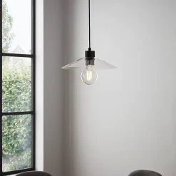 Suspension Zanbar GoodHome transparent IP20 E27