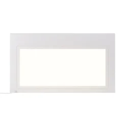 Tablette avec LED integrées de dessous de meuble haut GoodHome Caraway blanc l. 56,4 cm x L. 31,9 cm x H. 18,2 mm