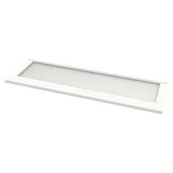 Tablette avec LED integrées de dessous de meuble haut GoodHome Caraway blanc l. 96,4 cm x L. 31,9 cm x H. 18,2 mm