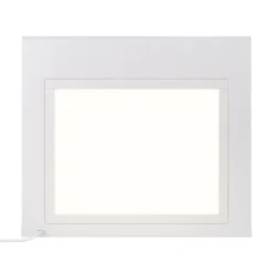 Tablette avec LED integrées de dessous de meuble haut GoodHome Caraway blanc l. 36,4 cm x L. 31,9 cm x H. 18,2 mm