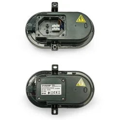 TARTARUGA : appliques LED intégrées 5,5W. Usage extérieur. RAL7016