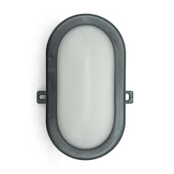 TARTARUGA : appliques LED intégrées 5,5W. Usage extérieur. RAL7016