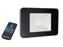 TIBELEC Projecteur À Fixer À Détection Extérieur Led Intégrée 2600 Lm Noir