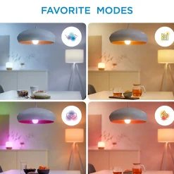 Télécommande WiZmote Philips 13.5 x 7 cm noir