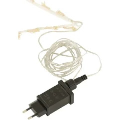 Étoile lumineuse en métal blanc 30x1x30 cm