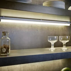 Tube Néon LED T5 60cm 6.5W 2 Têtes avec Interrupteur - Blanc Neutre 4000K - 5500K - SILAMP