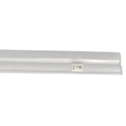 Tube Néon LED T5 60cm 6.5W 2 Têtes avec Interrupteur - Blanc Chaud 2300K - 3500K - SILAMP