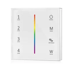 Variateur Tactile RGB RF en Saillie 4 Zones - SILAMP