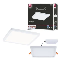 VariFit Panneau encastré LED Areo IP44 carré 175x175mm 13W 1200lm 4000K Blanc