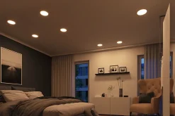 VariFit Panneau encastré LED Smart Home Zigbee 3.0 Areo IP44 rond 175mm 13W 1200lm Tunable White Blanc gradable