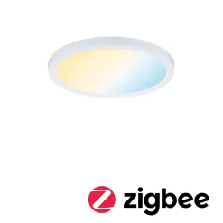 VariFit Panneau encastré LED Smart Home Zigbee 3.0 Areo IP44 rond 175mm 13W 1200lm Tunable White Blanc gradable