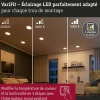 VariFit Panneau encastré LED Dim to Warm Areo IP44 rond 175mm 13W 1200lm 3 Step Dim to warm Blanc dépoli gradable
