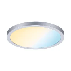 VariFit Panneau encastré LED Smart Home Zigbee 3.0 Areo IP44 rond 175mm 13W 1200lm Tunable White Chrome mat gradable