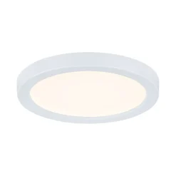 VariFit Panneau encastré LED Dim to Warm Areo IP44 rond 118mm 6,5W 550lm 3000K Blanc