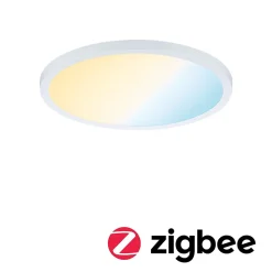 VariFit Panneau encastré LED Smart Home Zigbee 3.0 Areo IP44 rond 230mm 16W 1400lm Tunable White Blanc gradable