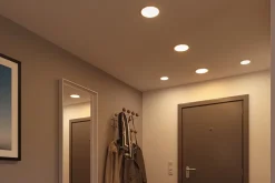 VariFit Panneau encastré LED 3-Step-Dim Areo IP44 rond 175mm 13W 1200lm 3000K Blanc gradable