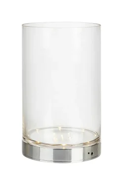 Vase lampe LED, 3W, Bouquet en verre transparent 29 cm, rechargeable - Markslöjd - Bouquet