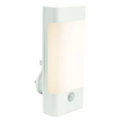 Veilleuse à détection Marcy LED intégrée blanc neutre IP20 0.42W l.5,44xH.13xP.6,31cm GoodHome