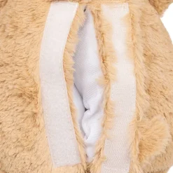 Veilleuse à pile multifonctions H.27cm peluche marron - Atmosphera