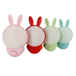 Veilleuse à prise Panda 1W, 30 lm, IP20, 2CCT, ANDY-couleur aléatoire : rose / bleu / vert / rouge