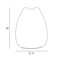 Veilleuse chat LED integrée RGB 4W IP20 H.16cm Corep