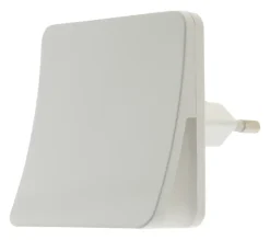 Veilleuse crépusculaire LED intégrée blanc neutre IP20 0,28W l.6xH.6xP.2,8cm Otio