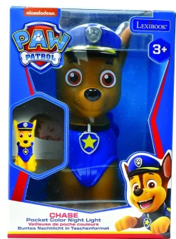 Veilleuse en 3D avec variation de couleurs Pat Patrouille Chase