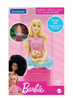 Veilleuse en 3D avec variation de couleurs design Barbie