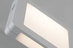 Veilleuse Esby avec capteur crépusculaire carré 3000K 0,7lm