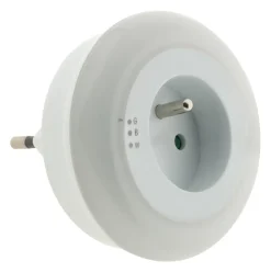 Veilleuse gigogne LED intégrée blanc neutre IP20 0,5W ⌀6.5xP.3,5cm Otio
