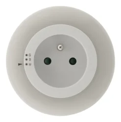 Veilleuse gigogne LED intégrée blanc neutre IP20 0,5W ⌀6.5xP.3,5cm Otio
