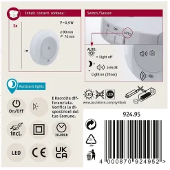 Veilleuse Horby Sound Sensor rond 3000K 45lm