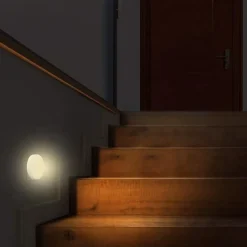 Veilleuse LED - LED TOUCH - Blanc - Interrupteur Tactile - Éclairage Doux - Design Compact