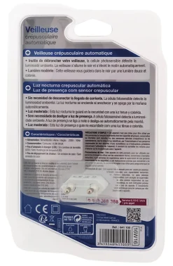 Veilleuse LED Otio IP20 1W rose l.13 x H.20 x P.7 cm