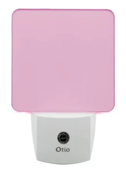 Veilleuse LED Otio IP20 1W rose l.13 x H.20 x P.7 cm