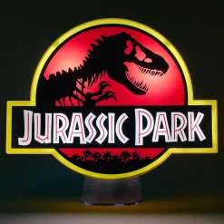 Veilleuse LED USB Logo Jurassic Park Disney sans fil Paladone l.25,7cm x H.20cm x P.4cm