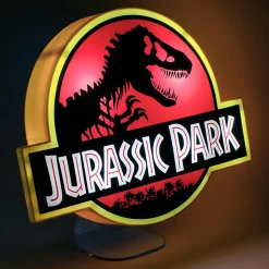 Veilleuse LED USB Logo Jurassic Park Disney sans fil Paladone l.25,7cm x H.20cm x P.4cm