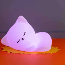 Veilleuse lumineuse avec télécommande Chaton Stella
