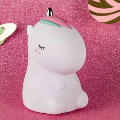 Veilleuse lumineuse avec télécommande Licorne