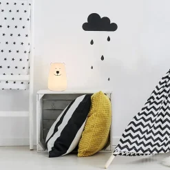 Veilleuse ourson LED integrée RGB 1W IP20 H.17cm Corep