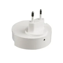 Veilleuse Prise LED 1W Ronde avec Capteur Crépusculaire 220V - SILAMP