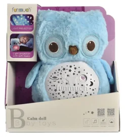 Veilleuse projection son et lumière Chouette