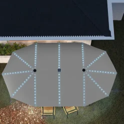 Ventilateur de plafond 55 cm style bohème avec lumière et télécommande, 6 vitesses